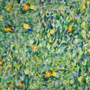 Water Repellent Printed Outdoor Canvas Fabric - Watercolour