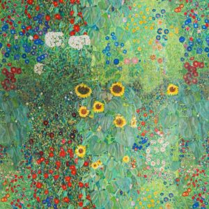 Water Repellent Printed Outdoor Canvas Fabric - Watercolour