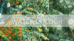 Water Repellent Printed Outdoor Canvas Fabric