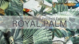 Water Repellent Printed Outdoor Canvas Fabric