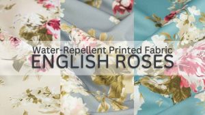 Water Repellent Printed Outdoor Canvas Fabric
