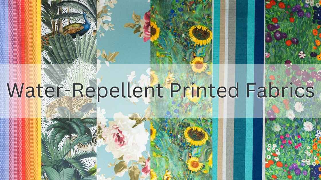 Our Latest Collection: Printed Water-Repellent Fabrics - UK Fabrics ...