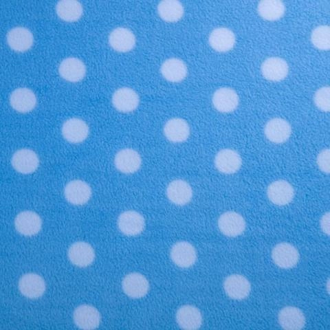 Bluey Polka Dot Fleece Fabric