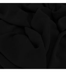Black Chiffon Georgette Fabric 