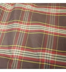 Checkered Check Lining Taffeta Fabric
