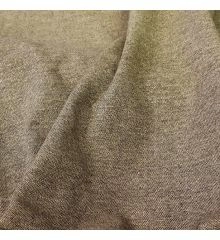 Brown Tweed With Gold Lurex Fabric