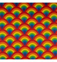 Textura™ WP113 Printed Waterproof Outdoor Fabric-Rainbows - Multi