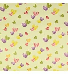 Kid's Water Resistant Breathable Stretch PUL Fabric Prints-Hearts