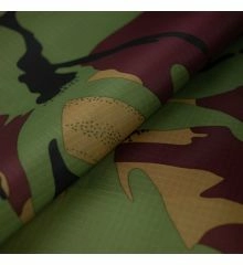 Waterproof Nylon Ripstop Fabric-Camouflage - Green