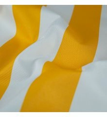 Ultra UV Resistant &amp; Water Repellant Outdoor Canvas-Yellow Stripes