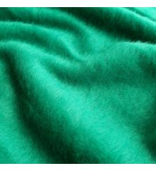 Angora Wool Faux Fur-Green
