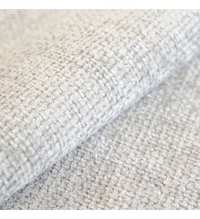 Chunky Basketweave Fire Retardant Upholstery Fabric-Cream