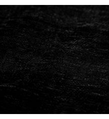 Textured Chenille Fire Retardant Upholstery Fabric - 40m Roll-Black