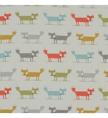 Fryetts Foxes 100% Cotton Fabric