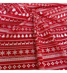 Christmas Polycotton Fabric - Christmas Jumper