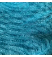 Soft Zig Zag Corduroy Fire Retardant Furnishing-Turquoise