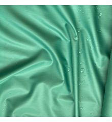 Lightweight Water Resistant Polyester Pinstripe-Spearmint Green