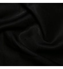 100% Linen Fabric-Black