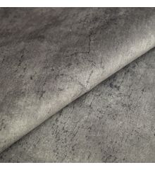 Marble Plush Velvet Fire Retardant Upholstery Fabric-Grey