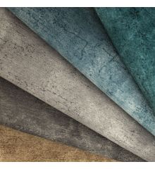 Marble Plush Velvet Fire Retardant Upholstery Fabric-30m Roll-Mink