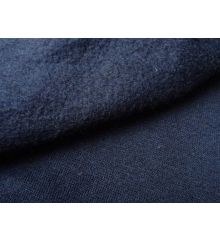 Jersey Sweatshirt Fleece-Navy Blue