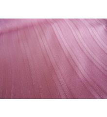 Stretch Polyester Herringbone Stripe-Pink