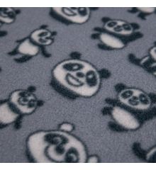 Printed Anti-Pil Polar Fleece Fabric 20+ Designs-Pandas
