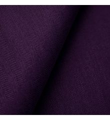 Soft Herringbone Tweed Fire Retardant Upholstery Fabric-Purple