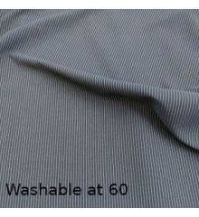 Lightweight Water Resistant Polyester Pinstripe-Dark Navy