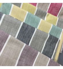 Stripes Cotton Upholstery Fabric