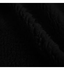 Supersoft Sherpa Fleece Fabric-Black