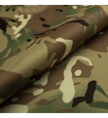 Waterproof Heavy Duty Canvas with PVC Backing - 50m Roll-Multicam