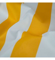 Ultra UV Resistant &amp; Water Repellant Outdoor Canvas-Yellow Stripes