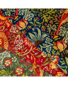 William Morris Printed Velvet Upholstery Fabric