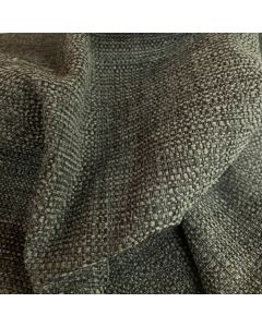 Pompeii Basketweave Upholstery Fabric Dark Grey