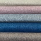Soft Herringbone Tweed Fire Retardant Upholstery Fabric 50m Roll