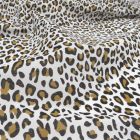 Leopard Animal Print Polycotton Fabric
