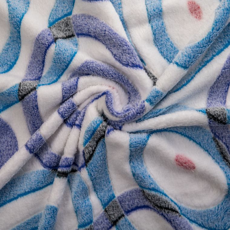 Cosy Soft Coral Fleece Fleece Fabric UK Fabrics Online