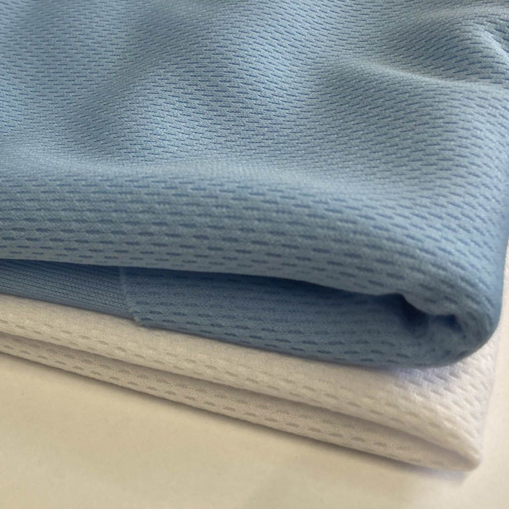 Mock eyelet fabric clearance