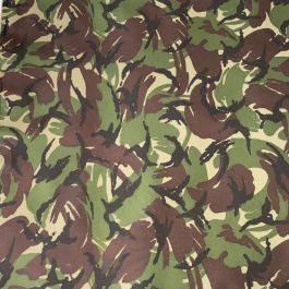 Camouflage Heavy Duty PVC | UK Fabrics Online